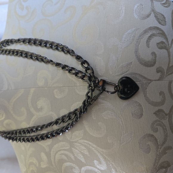 Coach Metal Black Heart Bag Charm Or Pendant - Picture 5 of 7